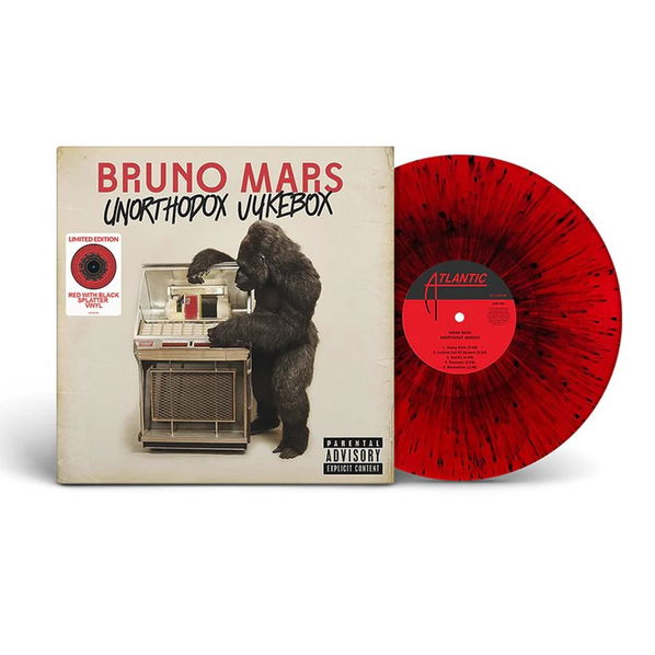 Mars Bruno: Unorthodox Jukebox (Coloured Black & Red Vinyl)-75678610424