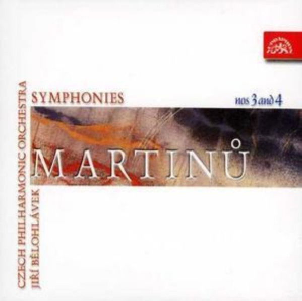 Martinů Bohuslav: Symfonie č. 3, 4 (ČF - J.Bělohlávek)-99925363123