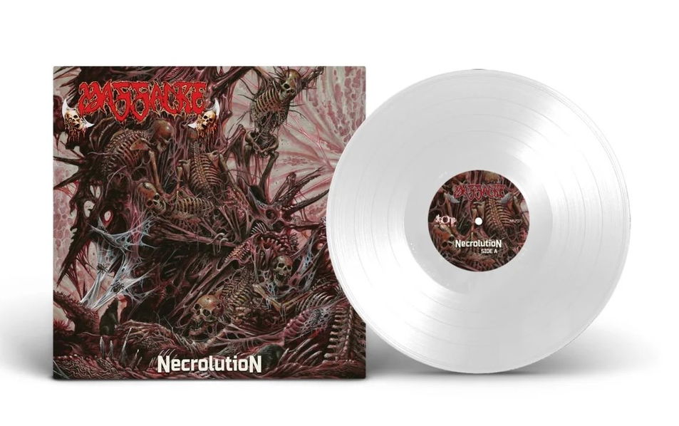 Massacre: Necrolution (Limited Coloured White Vinyl)-5908287134188