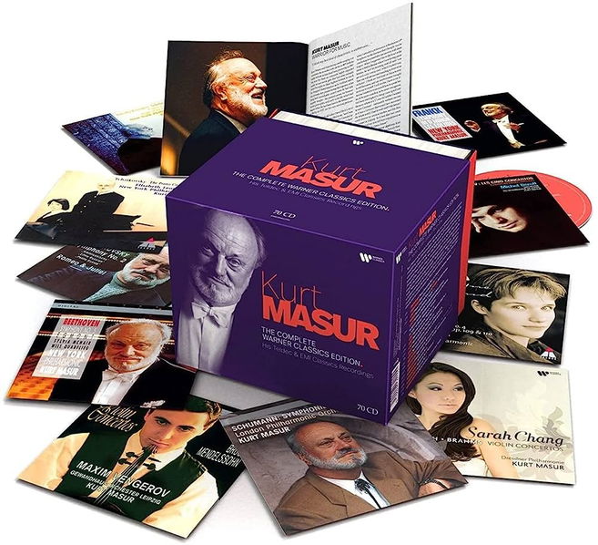 Masur Kurt: Complete Warner Classics Edition-190296611551