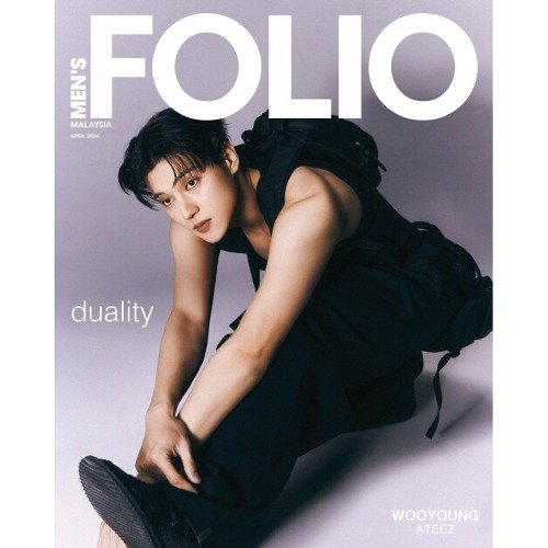 Men's Folio My: Ateez Woo Young  April 2024-