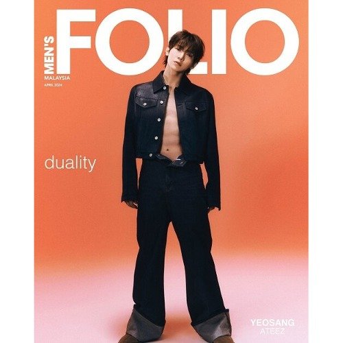 Men's Folio My: Ateez Yeosang April 2024-