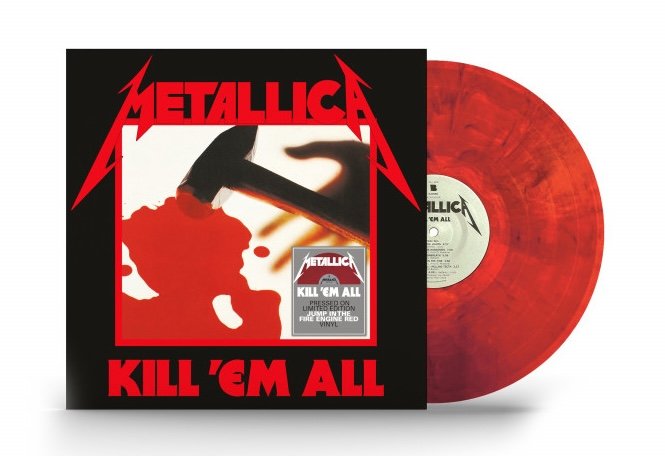 Metallica: Kill 'Em All (Limited Coloured Vinyl, Remastered 2016)-602455722249