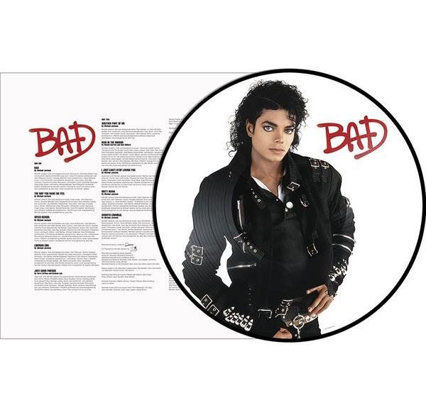 Michael Jackson: Bad (Picture Disc Vinyl)-190758664316