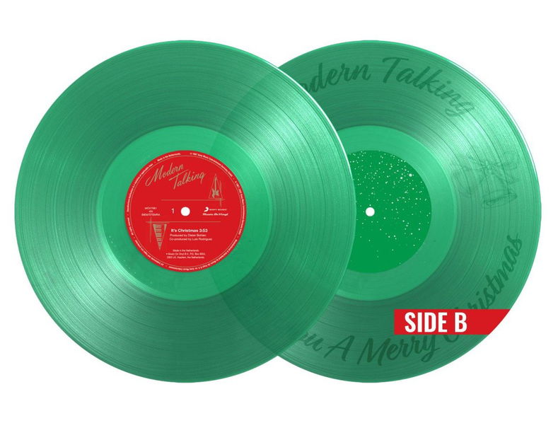 Modern Talking: 7-It's Christmas (Coloured Translucent Green/Etched B-Side)-8719262022690