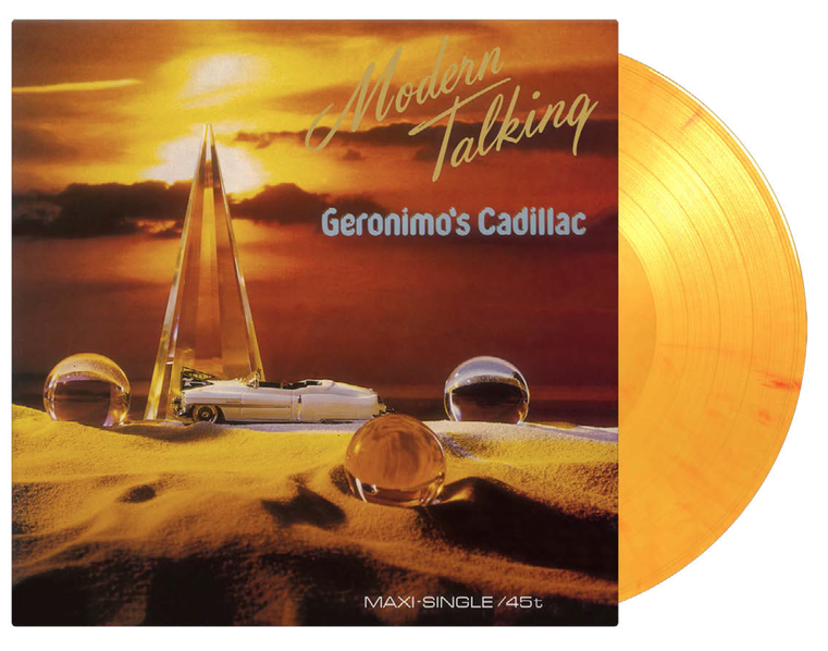 Modern Talking: Geronimoś Cadillac (Coloured Yellow Flamed Vinyl)-8719262022669