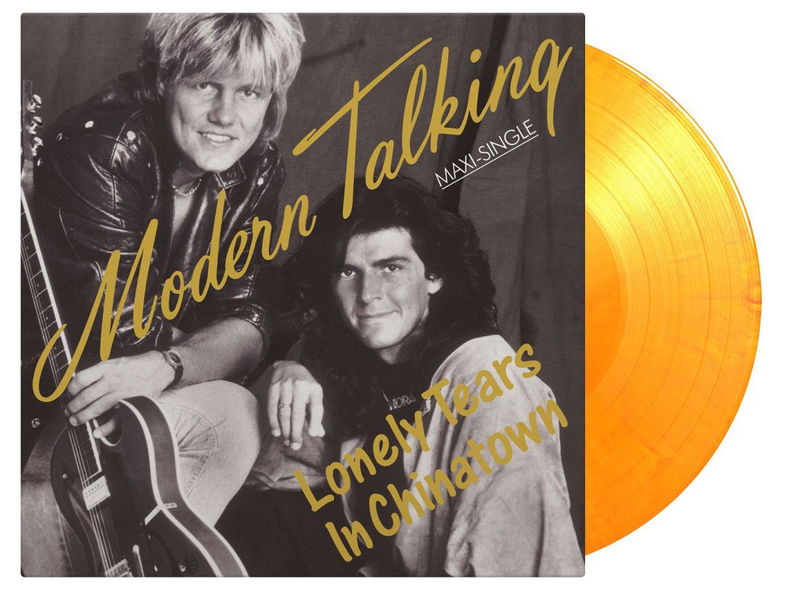 Modern Talking: Lonely Tears In China Town (Coloured Yellow & Orange Marbled Vinyl)-8719262022683