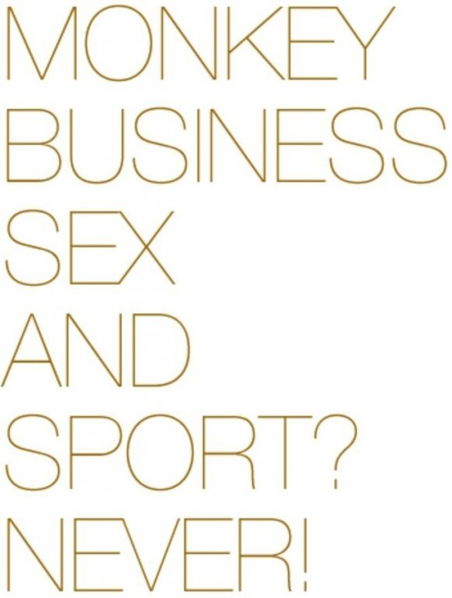 Monkey Business: Sex And Sport? Never!-825646103782