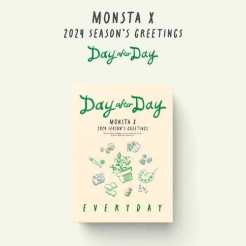 Monsta X: 2024 Season's Greetings (Day After Day) Everyday Version-8809966900773