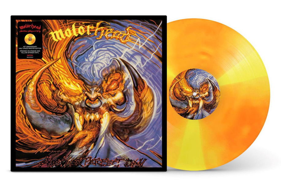 Motörhead: Another Perfect Day (40th Anniversary Coloured Orange & Yellow Spinner Vinyl)-4050538852561