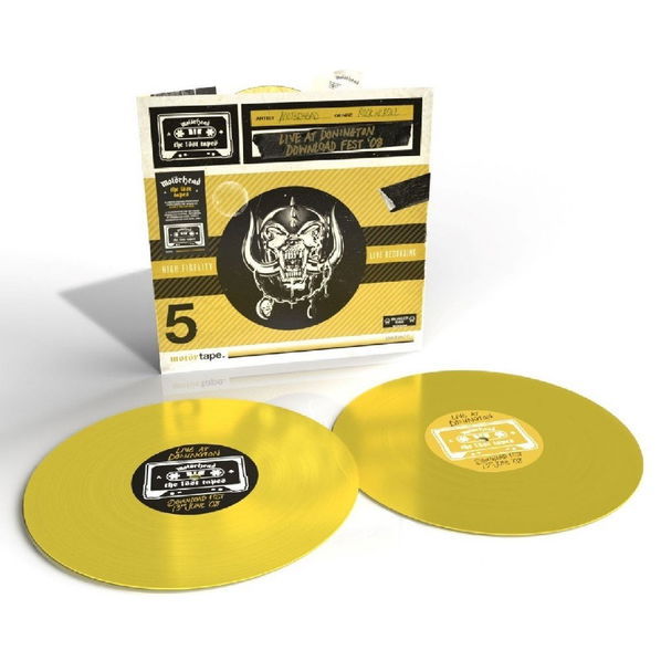 Motörhead: Löst Tapes, Vol. 5 (Live At Donington, 2008, Coloured Yellow Vinyl)-4050538954753