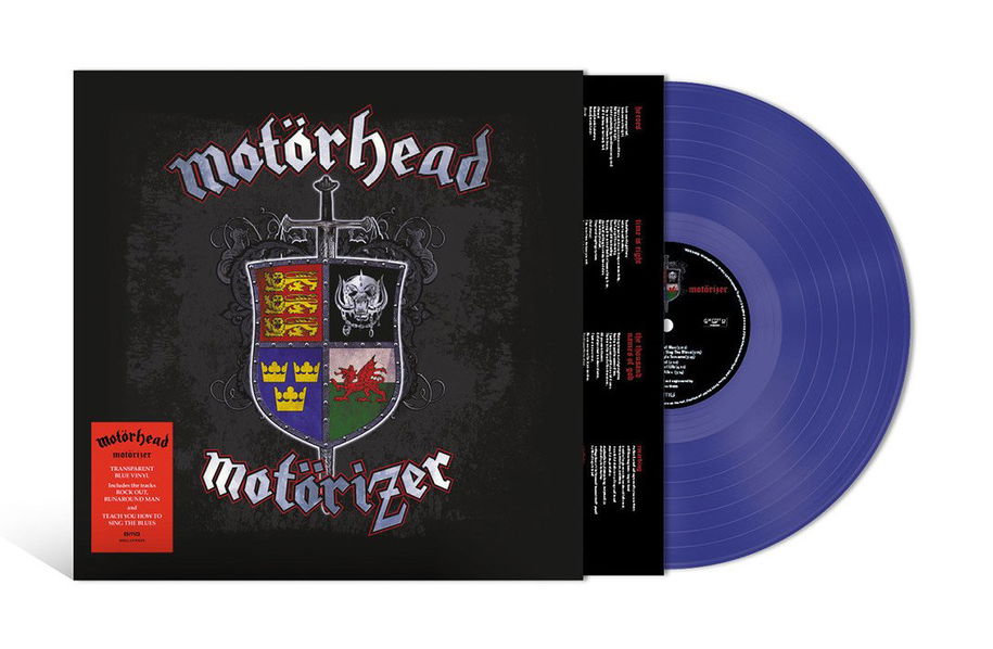 Motörhead: Motörizer (Coloured Transparent Blue Vinyl)-4050538826135