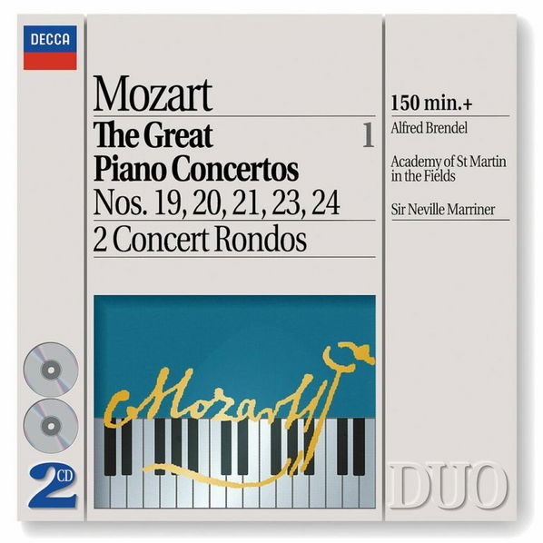 Mozart Wolfgang Amadeus: Great Piano Concertos 1-28944226928