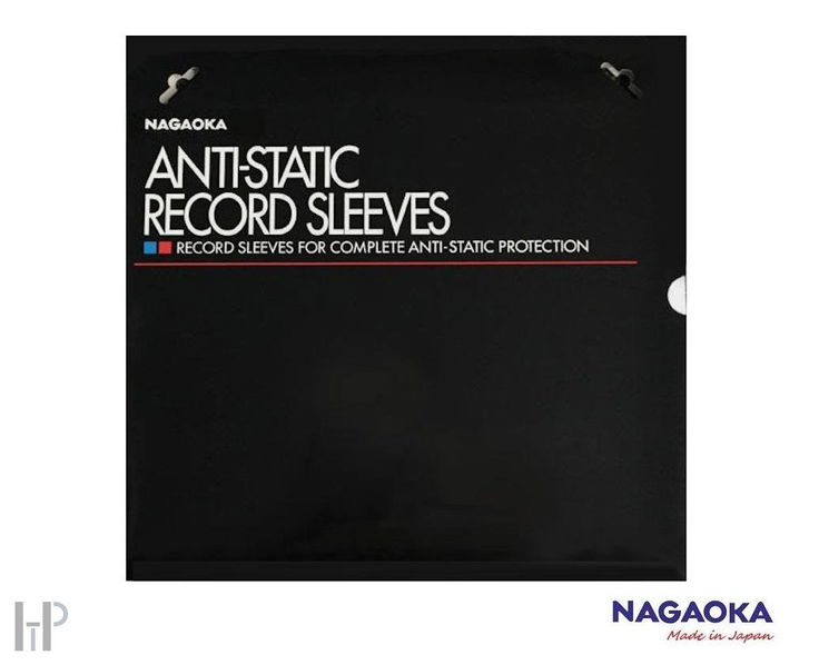 Nagaoka Anti-Static Record Sleeves-4967736079716