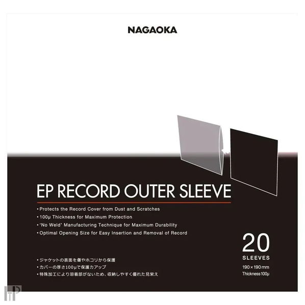 Nagaoka EP Jacket Cover JC20EP-4967736080446