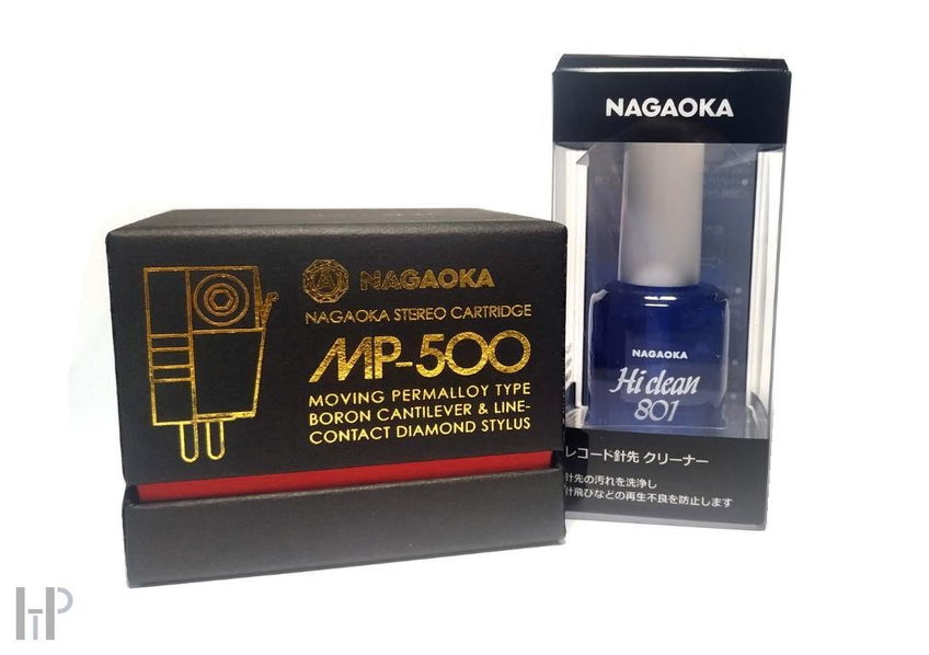 Nagaoka MP-500 + Nagaoka AM-801 stylus cleaner-4052362050250