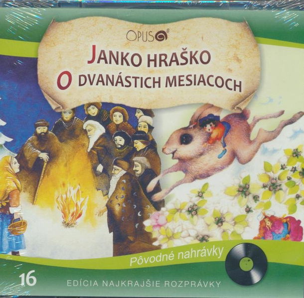 Najkrajšie rozprávky 16: Janko Hraško / O dvanástich mesiacoch-8584019271429