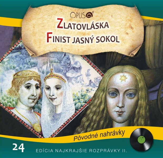 Najkrajšie rozprávky 24: Zlatovláska / Finist jasný sokol-8584019286829