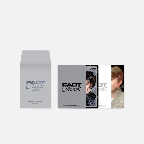 NCT 127: Fact Check: Random Trading Card (Grey Version)-8809967233405