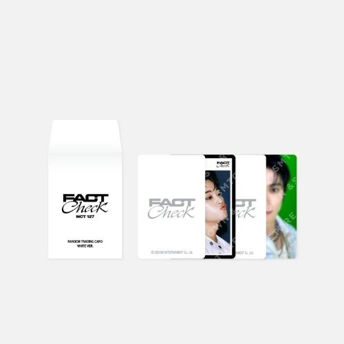 NCT 127: Fact Check: Random Trading Card (White Version)-