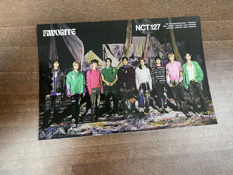 NCT 127: Favorite Post Card-