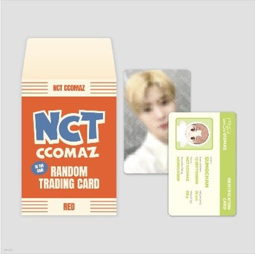 NCT: Ccomaz Grocery Store: Random Tranding Card SET - Red Version-8809918538320