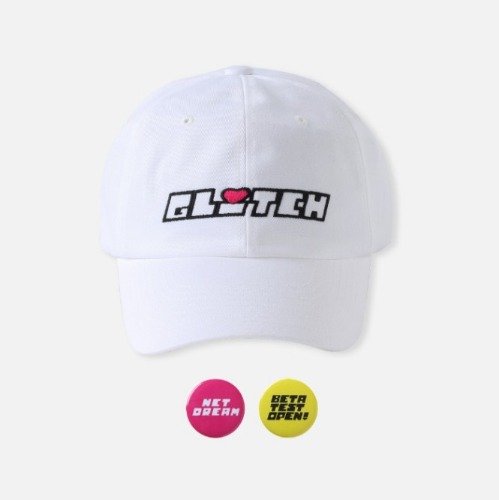 NCT Dream: Ball Cap + Pin Badge SET: Glitch Mode-8809854945060