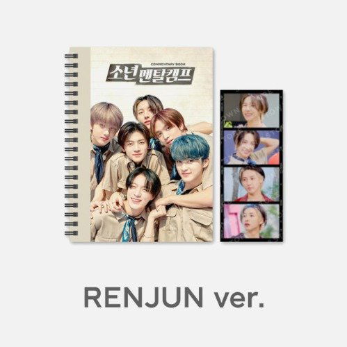 NCT Dream: Mental Camp Commentary Book + Film Set (Renjun)-880978996144