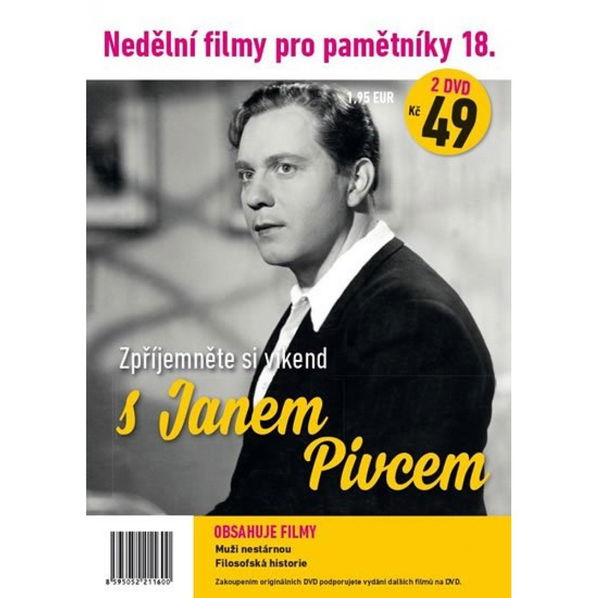 Nedělní filmy pro pamětníky 18: Jan Pivec (Muži nestárnou, Filosofská historie)-8595052211600