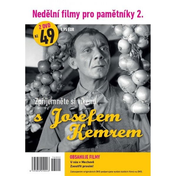 Nedělní filmy pro pamětníky 2: Josef Kemr (U nás v Mechově, Zaostřit prosím!)-8595052210962