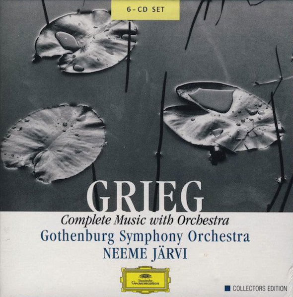 Neeme Järvi: Gothenburg Symphony Orchestra: Grieg: Orchestriální skladby-28947130024