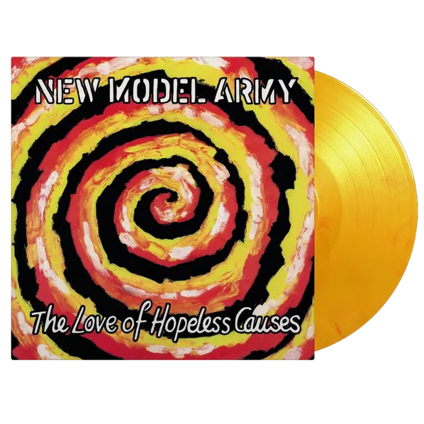 New Model Army: Love of Hopeless Causes (Anniversary Coloured Flame Red Vinyl)-8719262036390