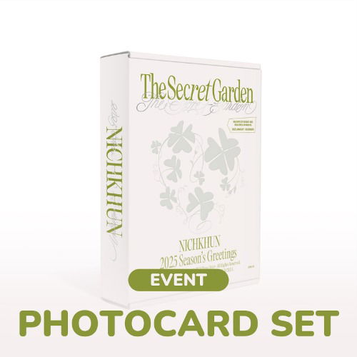 Nichkhun: The Secret Garden: 2025 Season's Greetings (With JYP Shop Benefit)-