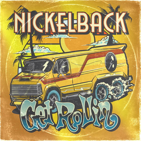 Nickelback: Get Rollin' (Coloured Transparent Orange Vinyl)-4050538853827