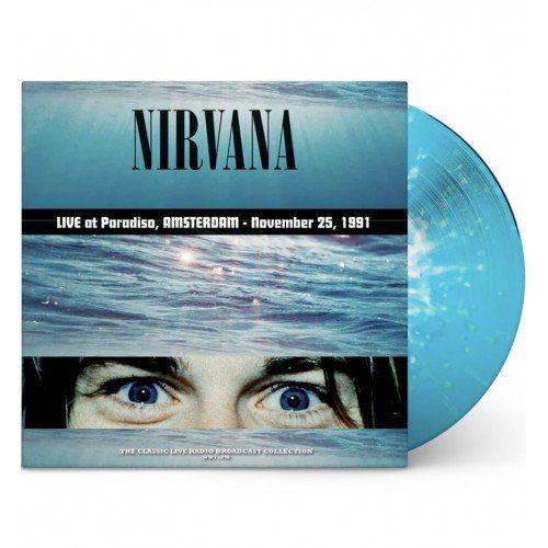 Nirvana: Live  At Paadio, Amsterdam 1991 (Coloured Turquoise & White Splatter Vinyl)-9003829979510