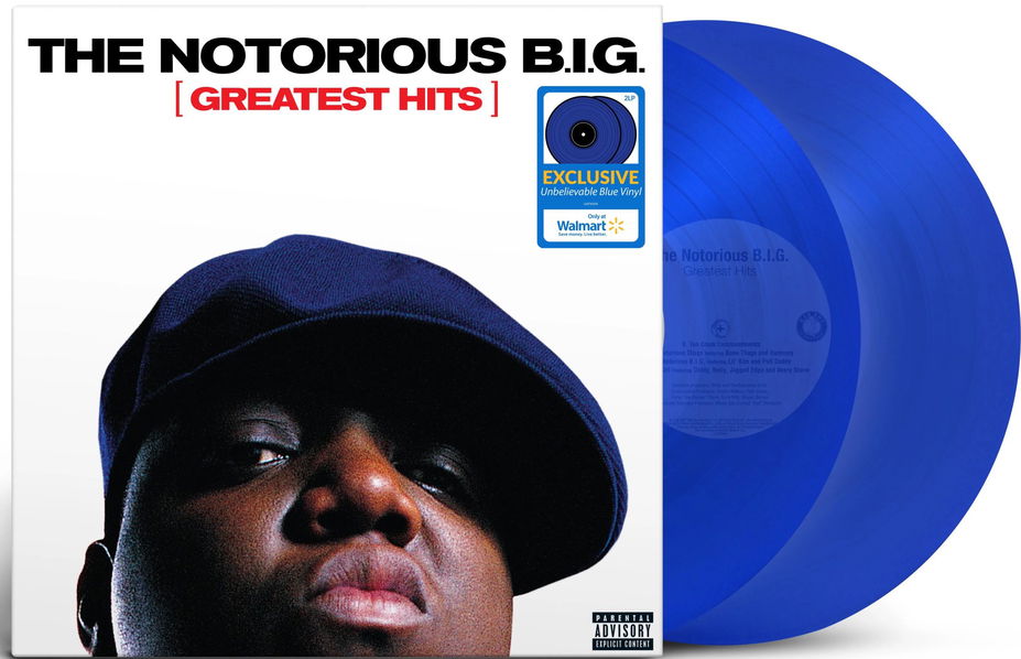 Notorious B.I.G.: Greatest Hits (Coloured Blue Vinyl album, Retailer Exclusive)-81227827670