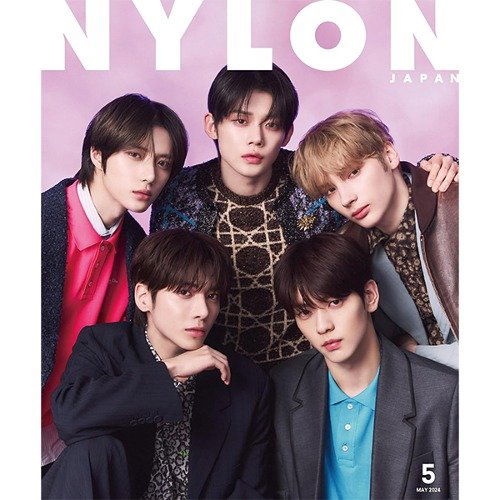 Nylon Japan: Tomorrow X Together (TXT) Cover May 2024-