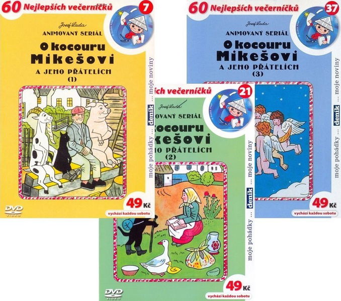 O kocouru Mikešovi 1-3 - kolekce-8581745549082