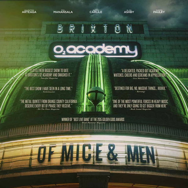 Of Mice & Men: Live At Brixton-816039027938