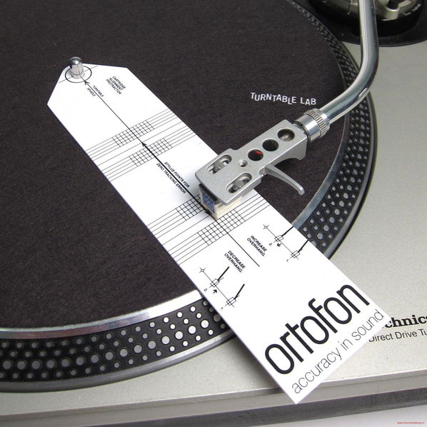 Ortofon Cartridge alignment tool-