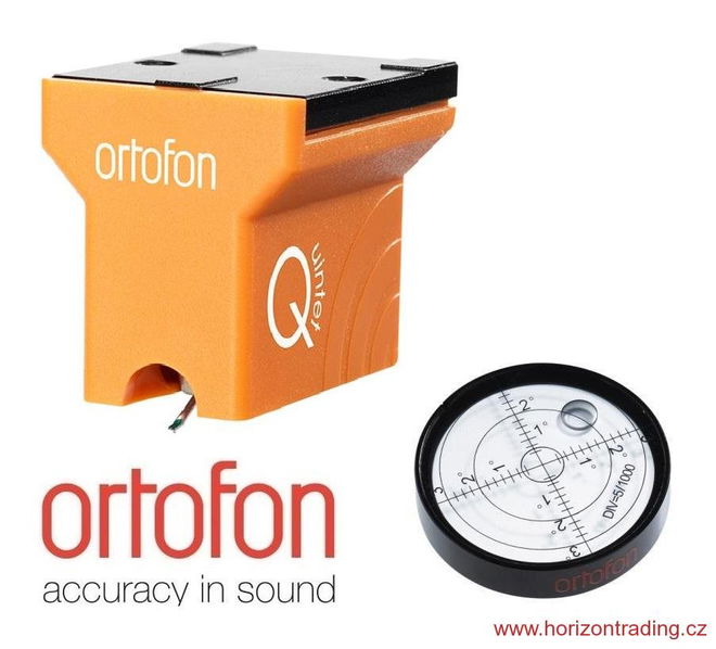 Ortofon MC Quintet Bronze + Ortofon BUBBLE LEVEL-