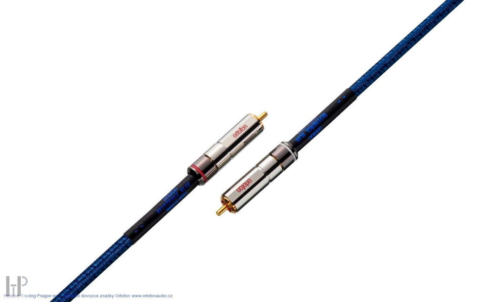 Ortofon Reference Blue Cable RCA 1,0m-4571106662851