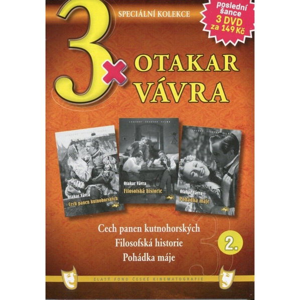 Otakar Vávra 2 (Cech panen kutnohorských, Filosofská historie, Pohádka máje)-8595052209249