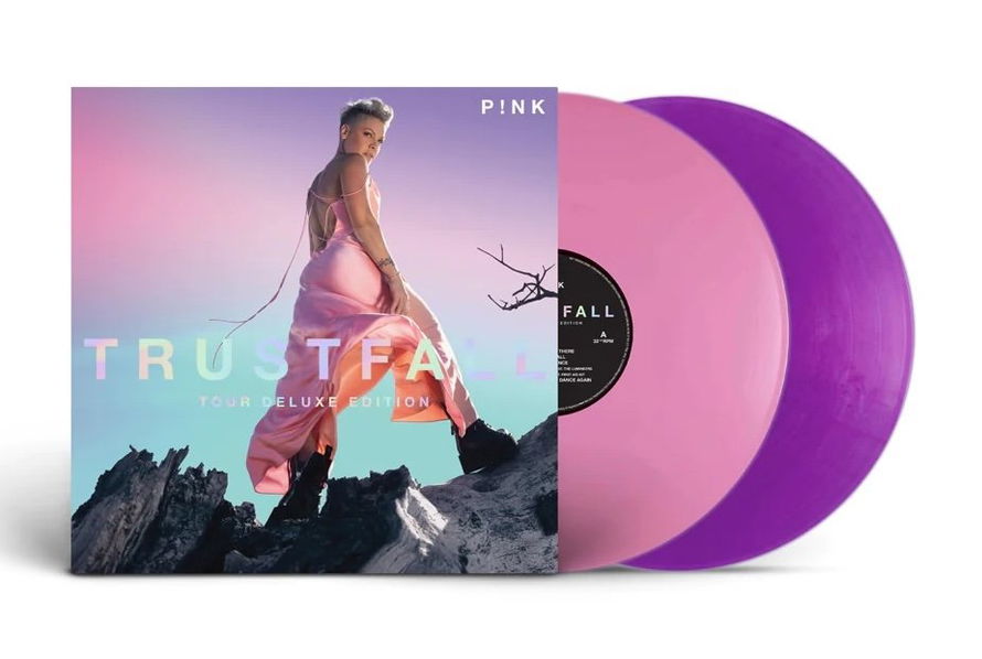 P!nk: Trustfall: Tour Deluxe Edition (Coloured Pink & Purple Vinyl)-196588494611