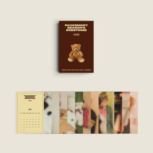 P1Harmony: 2022 Season's Greetings Postcard Book-8809368958617