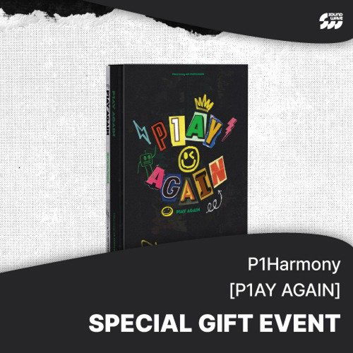 P1Harmony: P1AY Again (Photobook With Apple Music Benefit)-