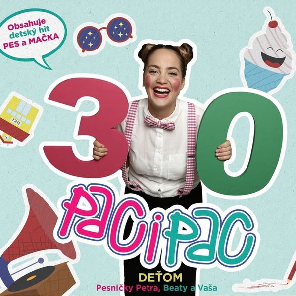 Paci Pac: Deťom: Pesničky Petra, Beaty a Vaša-8588006725612