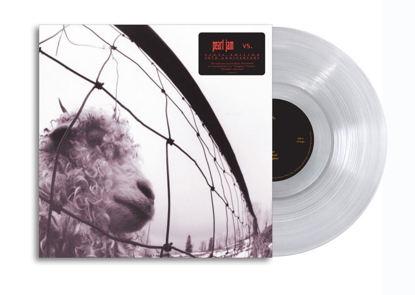 Pearl Jam: VS. (Limited 30th Anniversary Transparent Vinyl Edition, Re-Issue)-196588368714