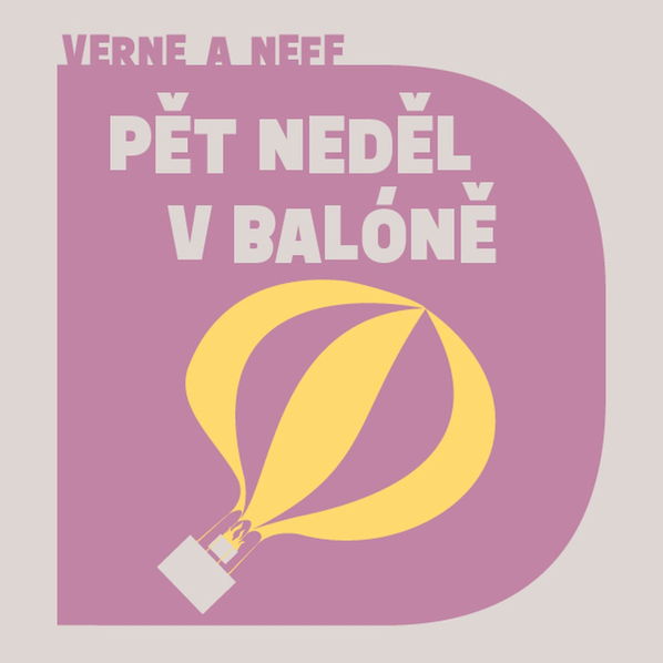 Pět neděl v balóně (Verne, Neff - Jan Vondráček)-8595693407929