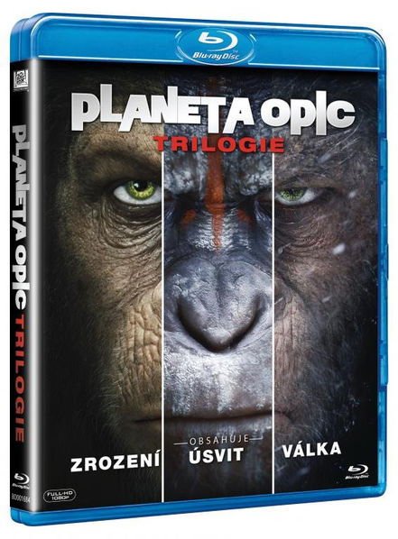 Planeta opic kolekce (Zrození planety opic, Úsvit planety opic, Válka o planetu opic)-8596978916846